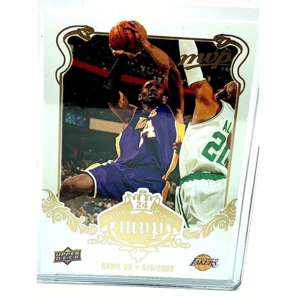 Kobe Bryant Basketball Card MVP 2008 Game 99 Los Angeles Lakers NBA Uppe…